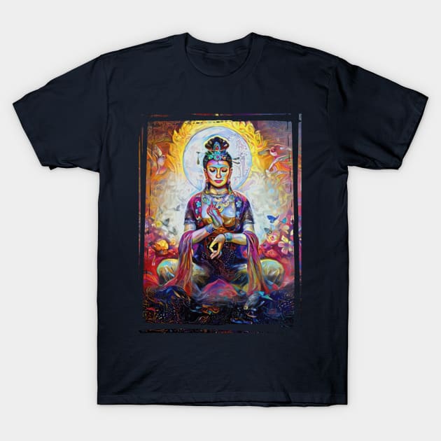 Goddess Quan Yin T-Shirt by LairofGods